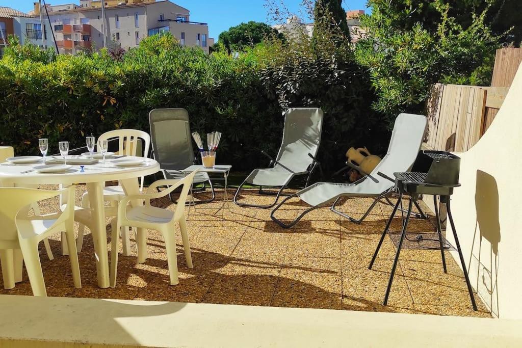 Confortable Appartement Grande Terrasse Piscine Parking Clim Agde Zewnętrze zdjęcie