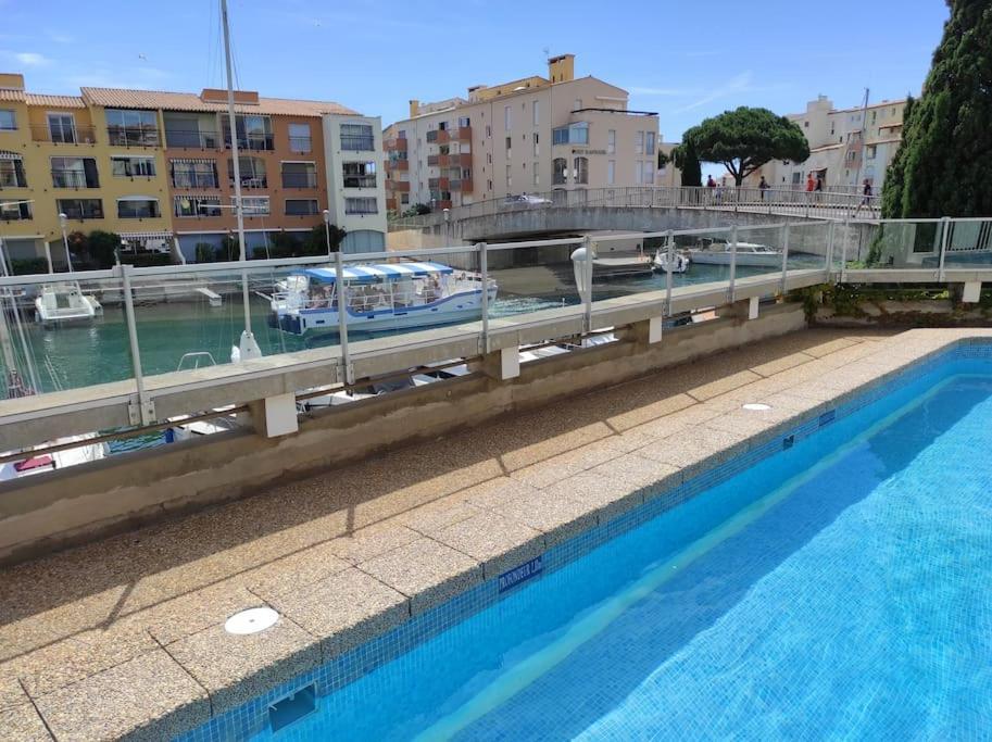 Confortable Appartement Grande Terrasse Piscine Parking Clim Agde Zewnętrze zdjęcie